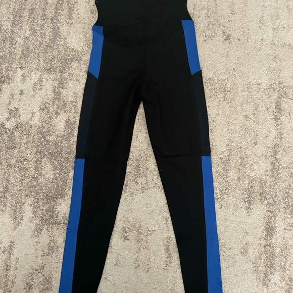 NWT Yummie Rachel leggings stripe and side pockets Size XS - Picture 5 of 7